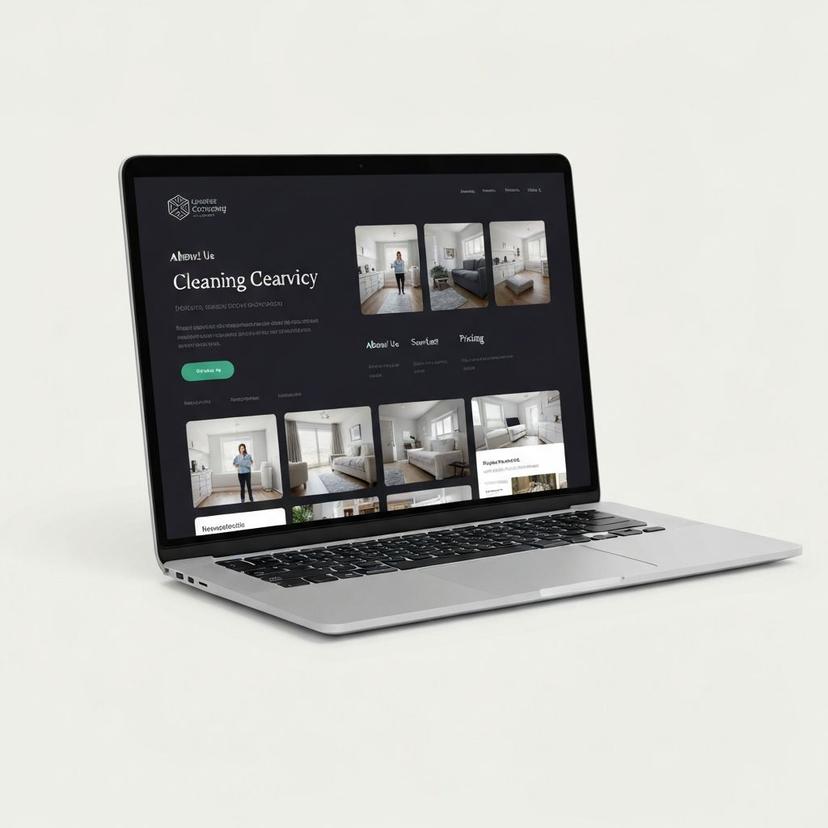 Cleaning Company website design