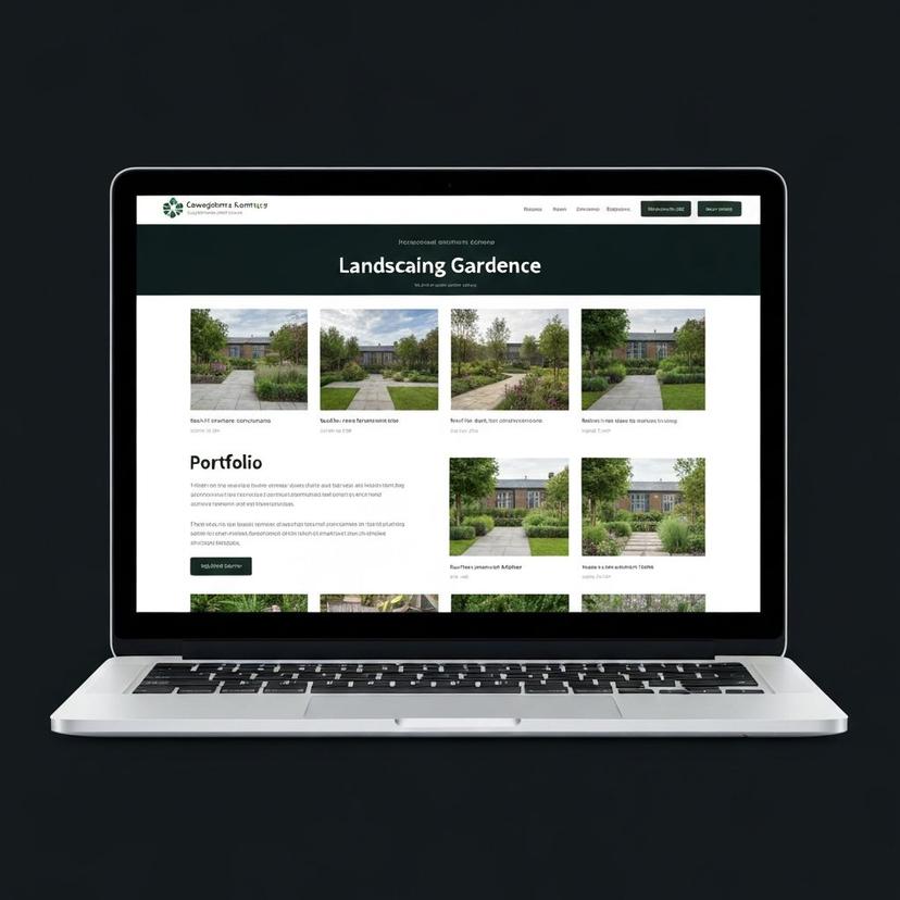 Gardener / Landscaping website design