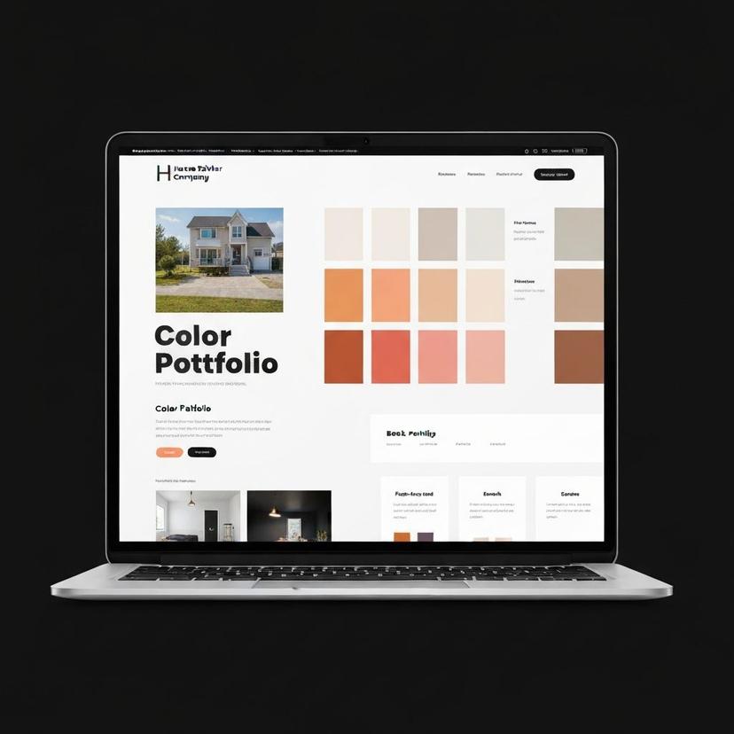 Painter website design