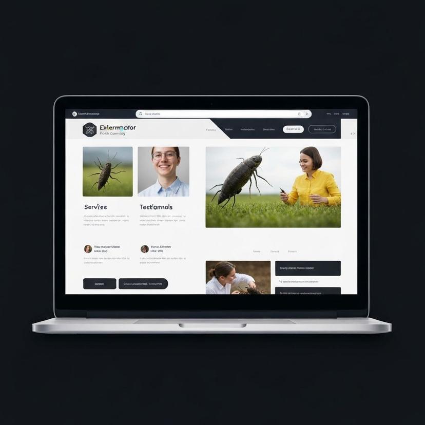Pest Control website design