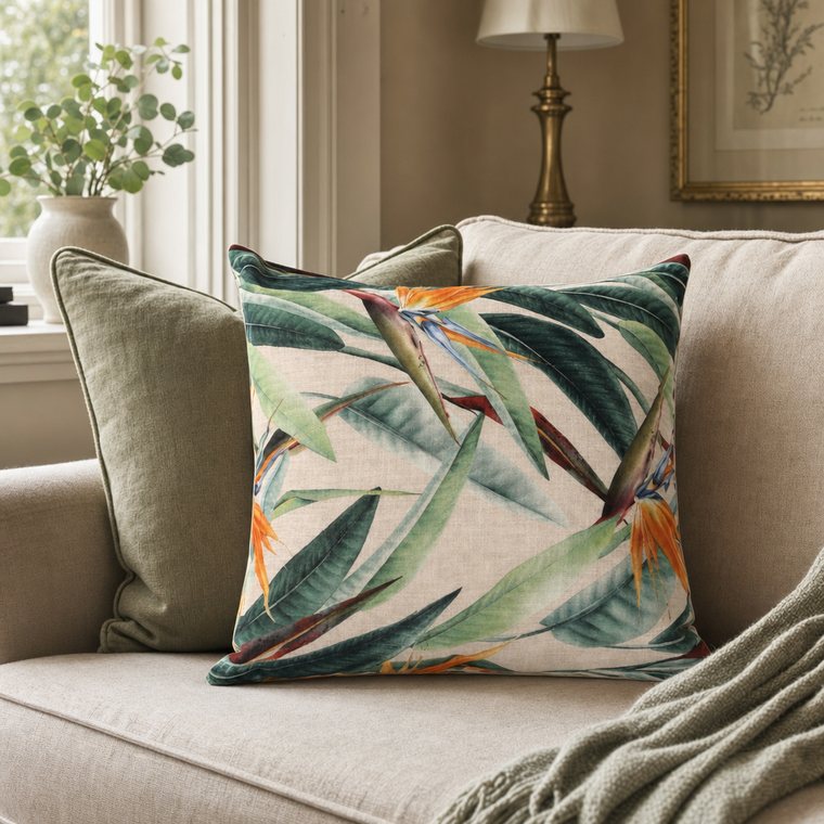 Bird of Paradise Cushion — Intellium product visual