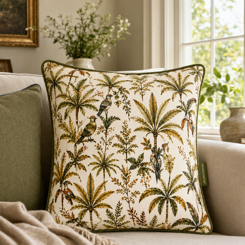 Botanical Escape Cushion — Intellium Inc. visual